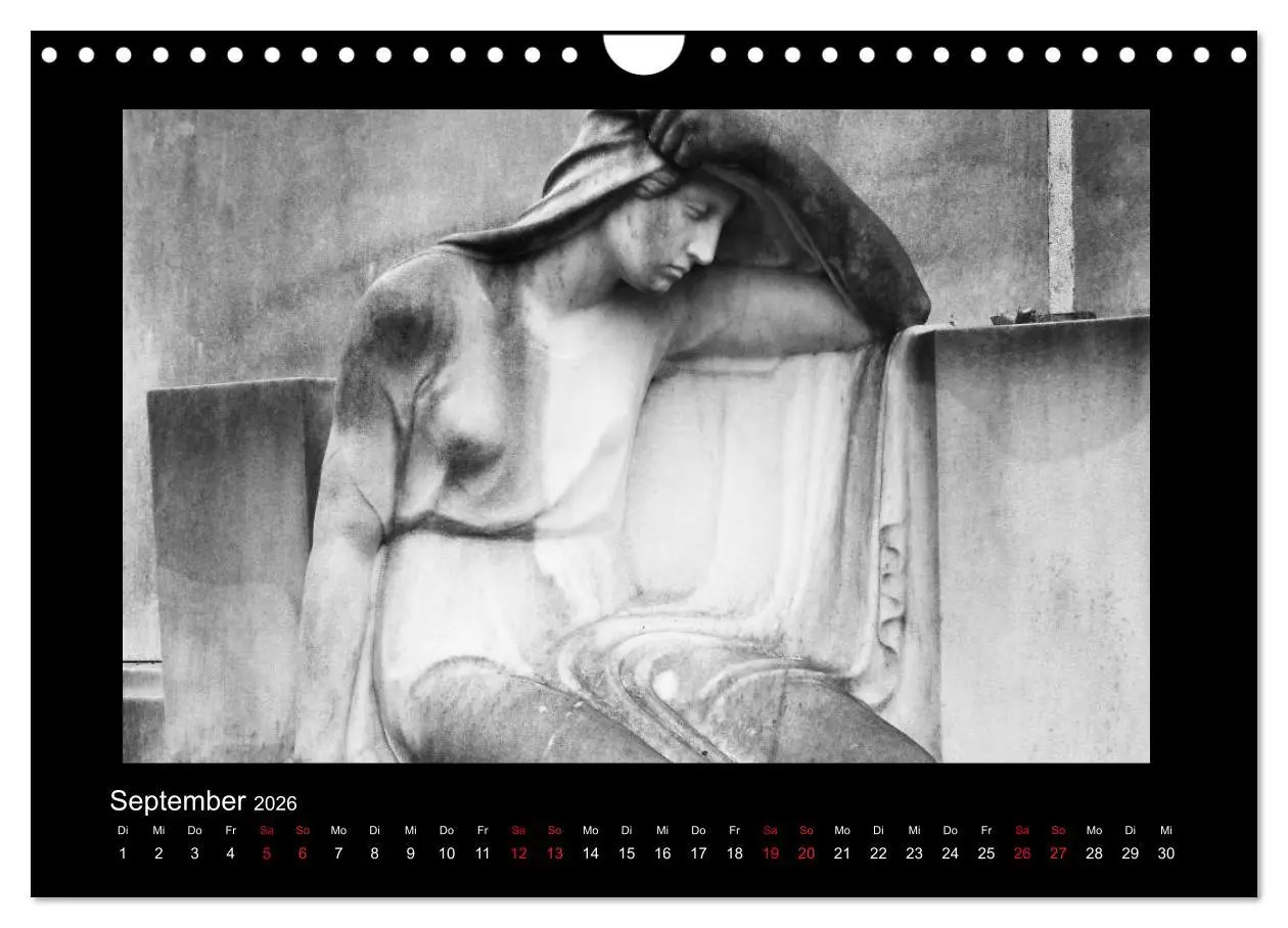 Bild: 9783516156515 | Die Engel von Melaten (Wandkalender 2026 DIN A4 quer), CALVENDO...