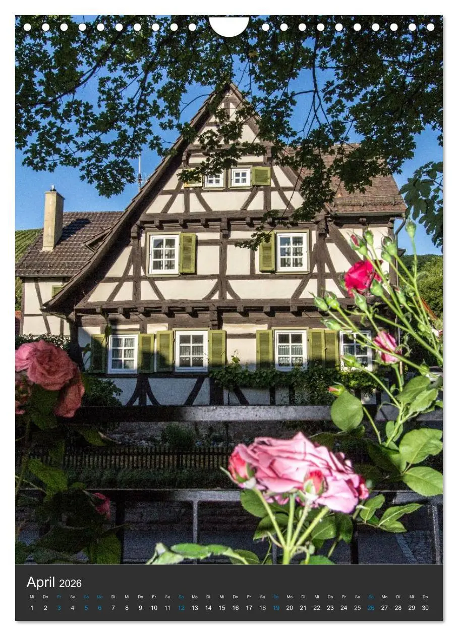 Bild: 9783516466515 | Strümpfelbach - Fachwerkhäuser (Wandkalender 2026 DIN A4 hoch),...