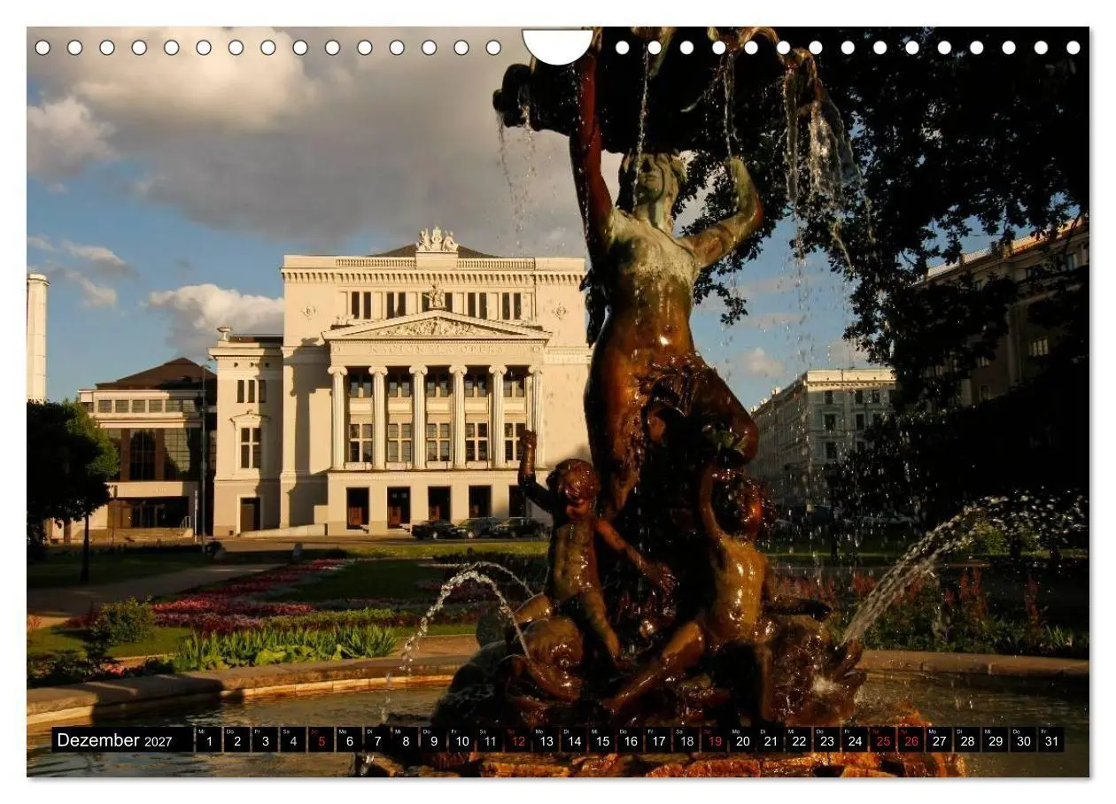 Bild: 9783594136515 | Riga + Jurmala (Wandkalender 2027 DIN A4 quer), CALVENDO...