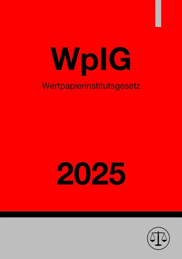 Cover: 9783819026515 | Wertpapierinstitutsgesetz - WpIG 2025 | Ronny Studier | Taschenbuch
