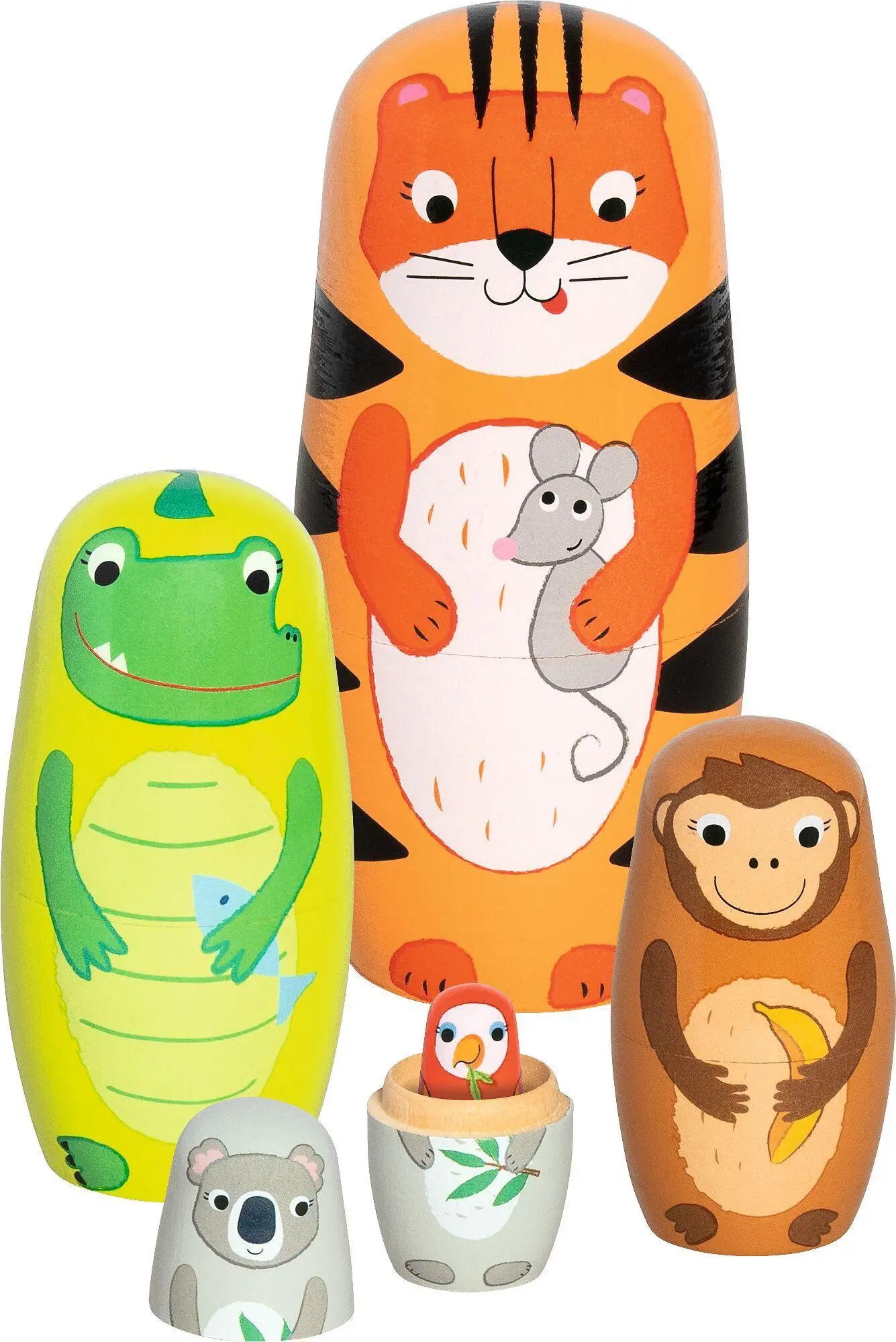 Cover: 4013594606615 | Matroschka Puppen, Tiger Tavi und seine Freunde | 60661 | Deutsch