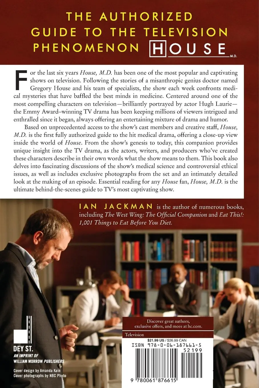 Rückseite: 9780061876615 | House, M.D. | Ian Jackman | Taschenbuch | Kartoniert / Broschiert