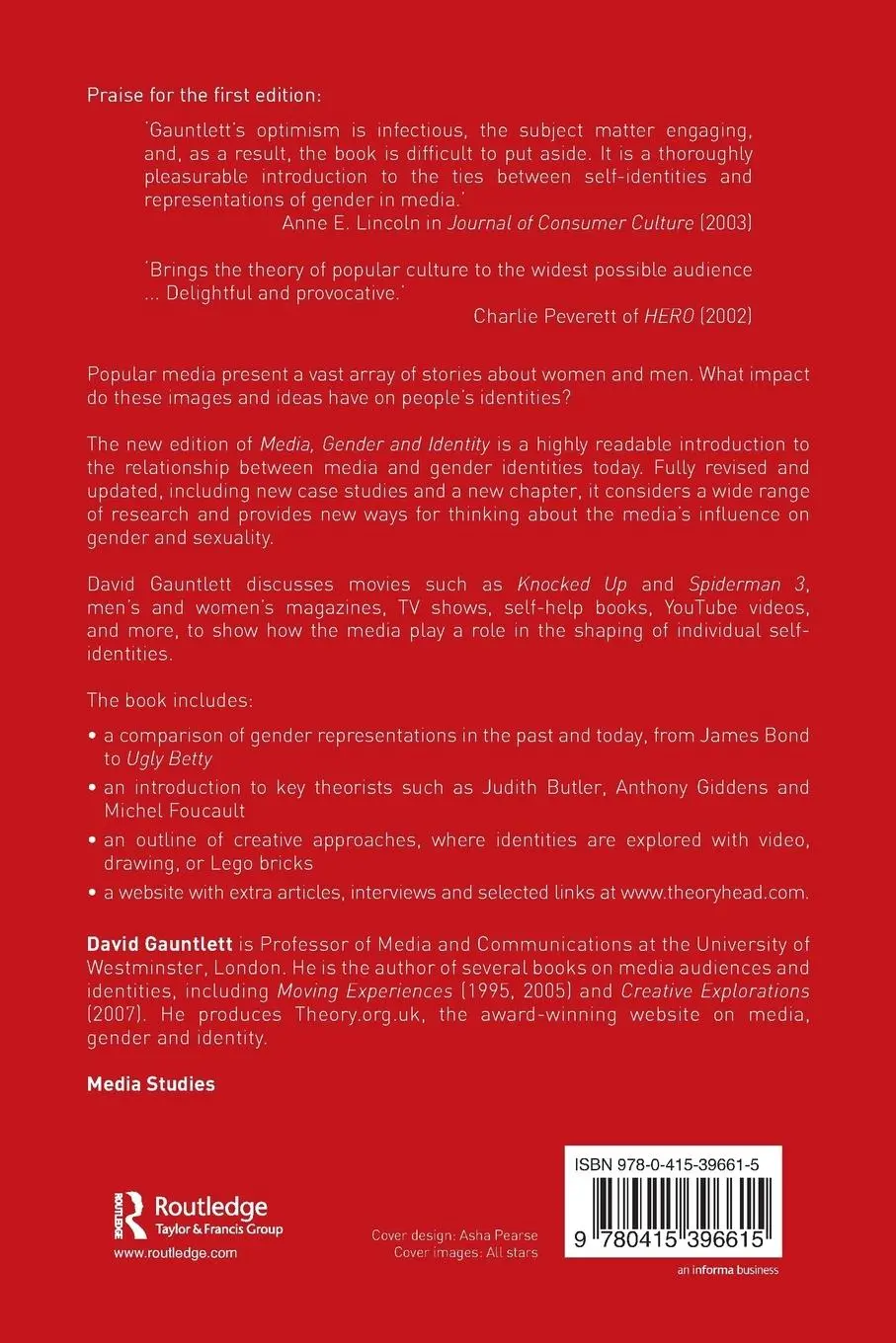 Rückseite: 9780415396615 | Media, Gender and Identity | An Introduction | David Gauntlett | Buch