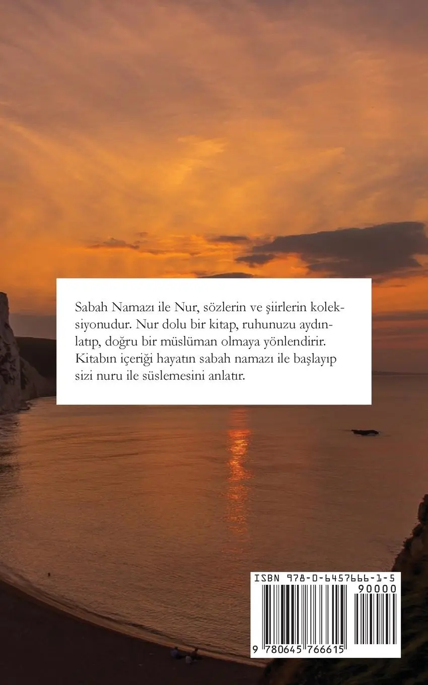 Rückseite: 9780645766615 | Sabah ile Nur | S. Hukr | Taschenbuch | Türkisch | 2023 | Fajr Noor