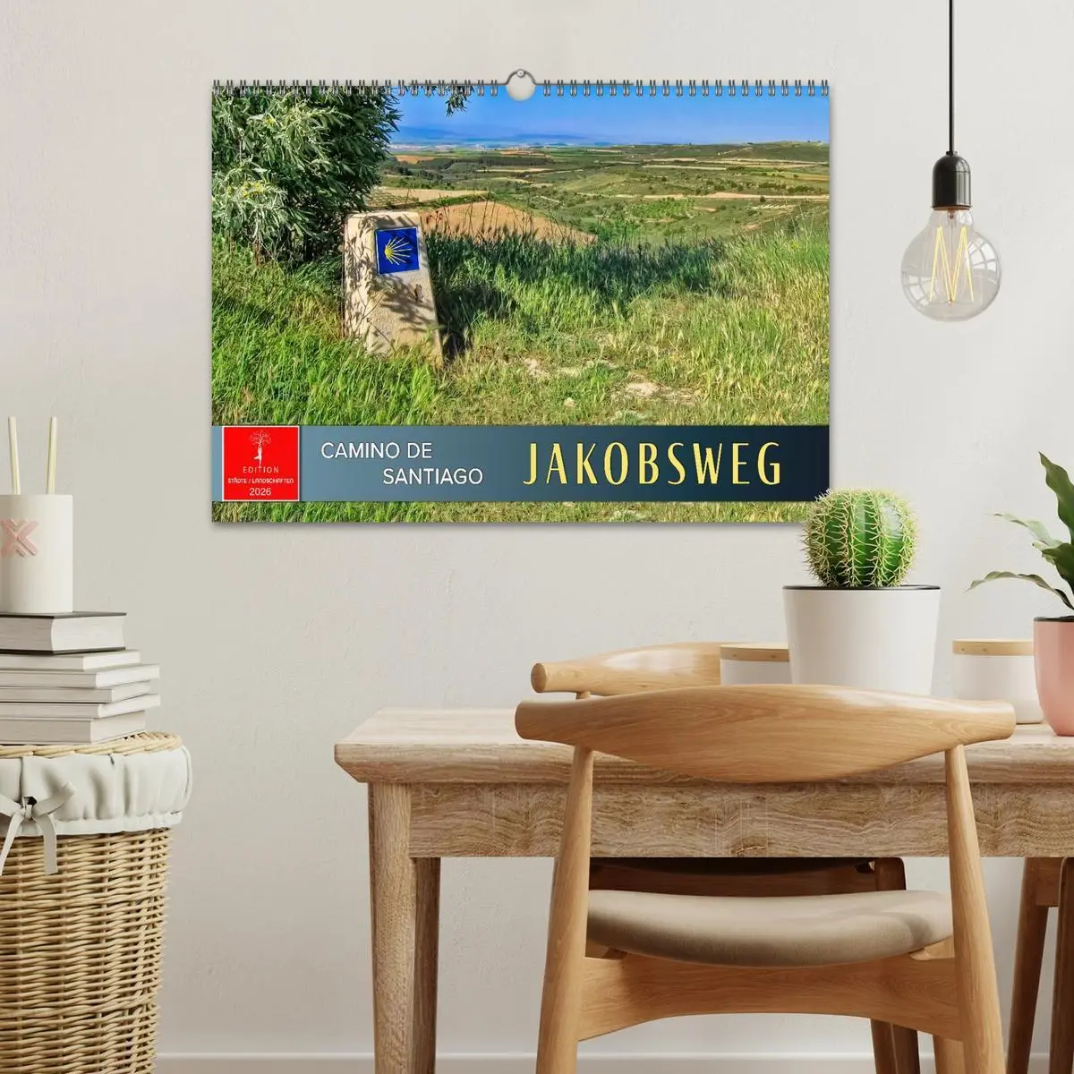 Bild: 9783457296615 | Camino de Santiago - Jakobsweg (Wandkalender 2026 DIN A3 quer),...
