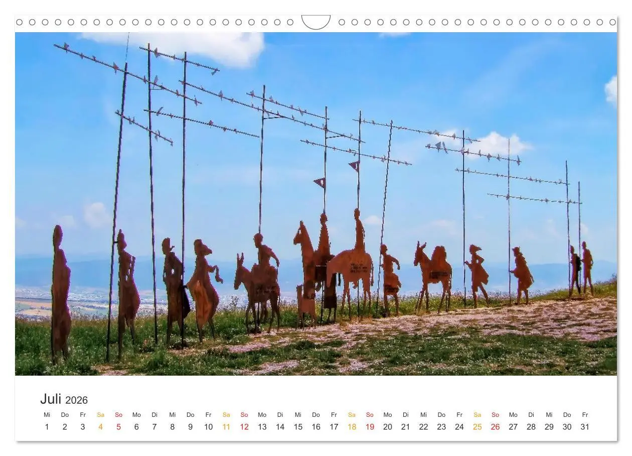 Bild: 9783457296615 | Camino de Santiago - Jakobsweg (Wandkalender 2026 DIN A3 quer),...