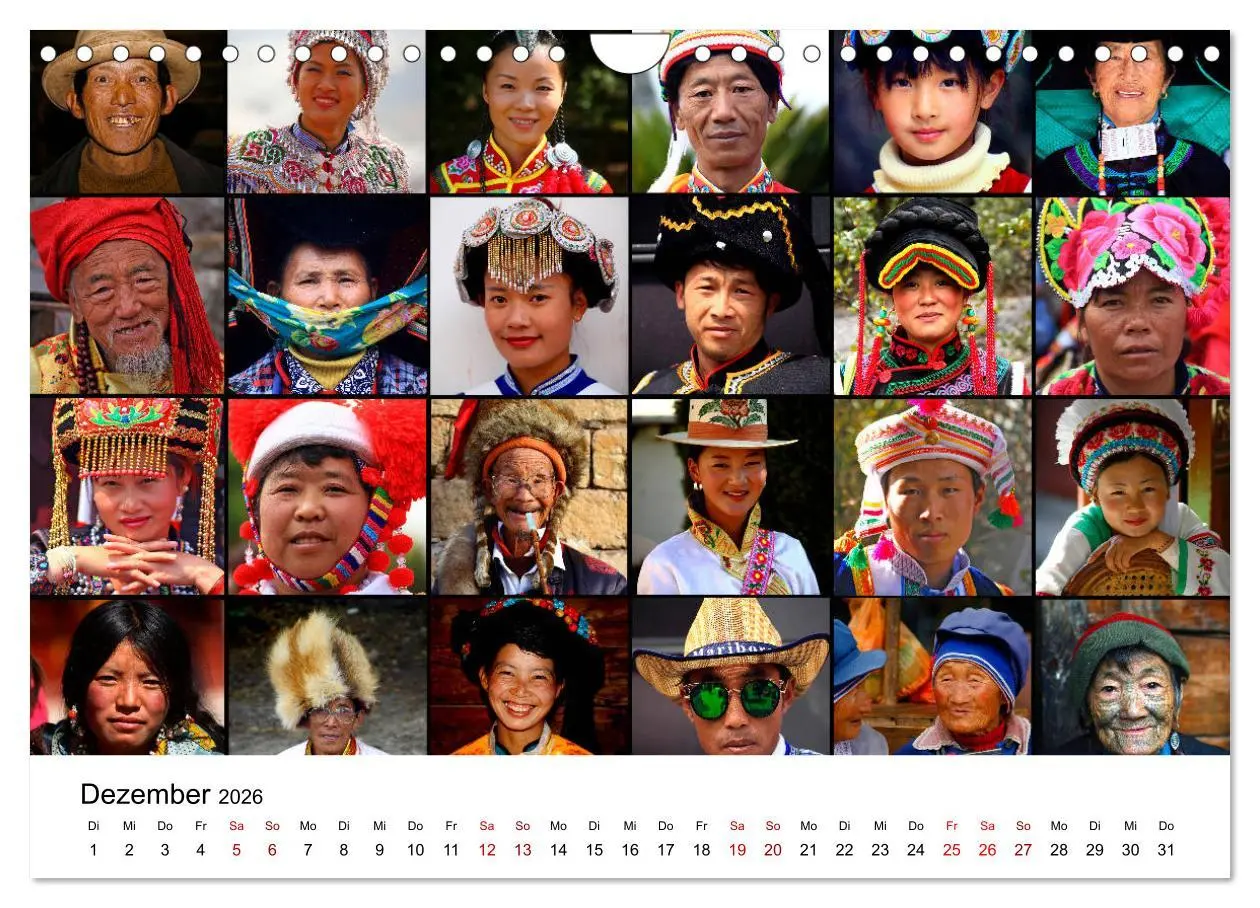 Bild: 9783457746615 | Wildes China (Wandkalender 2026 DIN A4 quer), CALVENDO Monatskalender