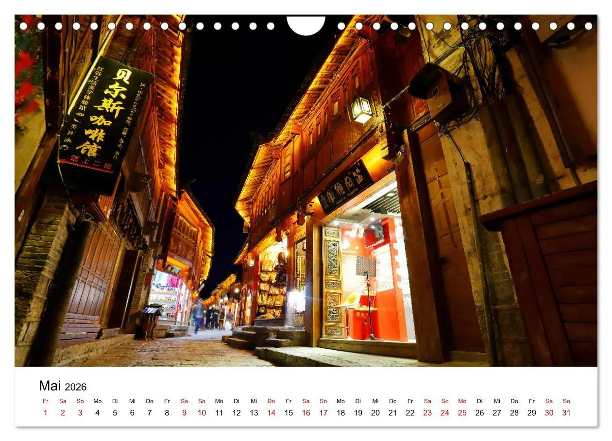 Bild: 9783457746615 | Wildes China (Wandkalender 2026 DIN A4 quer), CALVENDO Monatskalender