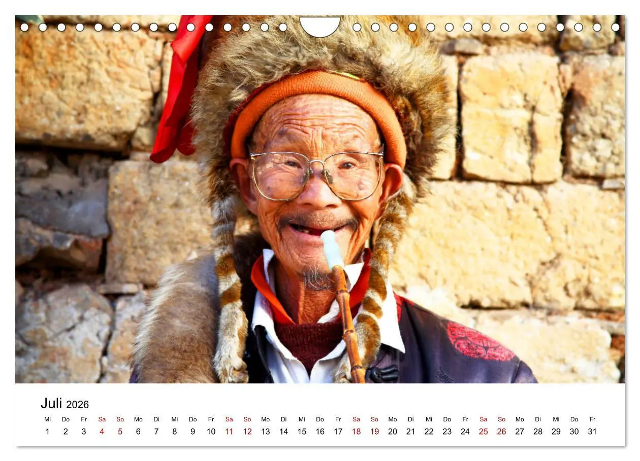 Bild: 9783457746615 | Wildes China (Wandkalender 2026 DIN A4 quer), CALVENDO Monatskalender