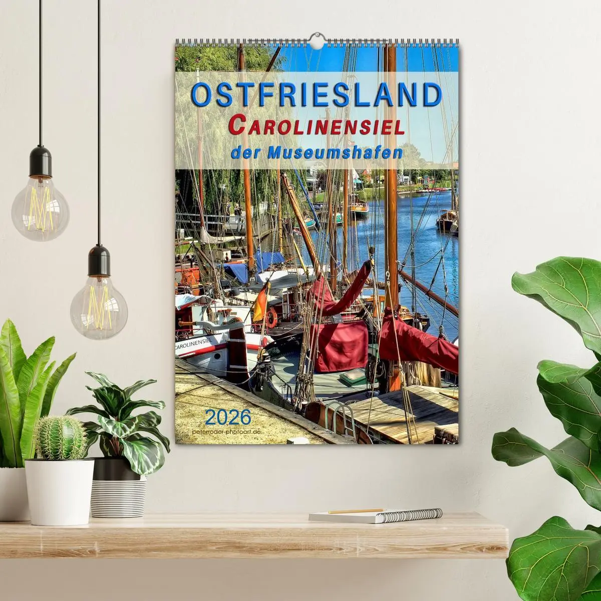 Bild: 9783516456615 | Ostfriesland - Carolinensiel, der Museumshafen (Wandkalender 2026...