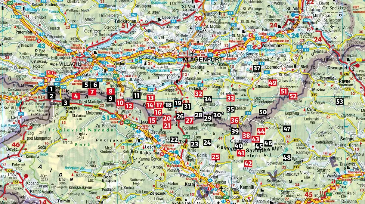 Bild: 9783763346615 | Karawanken und Steiner Alpen | 53 Touren mit GPS-Tracks | Helmut Lang
