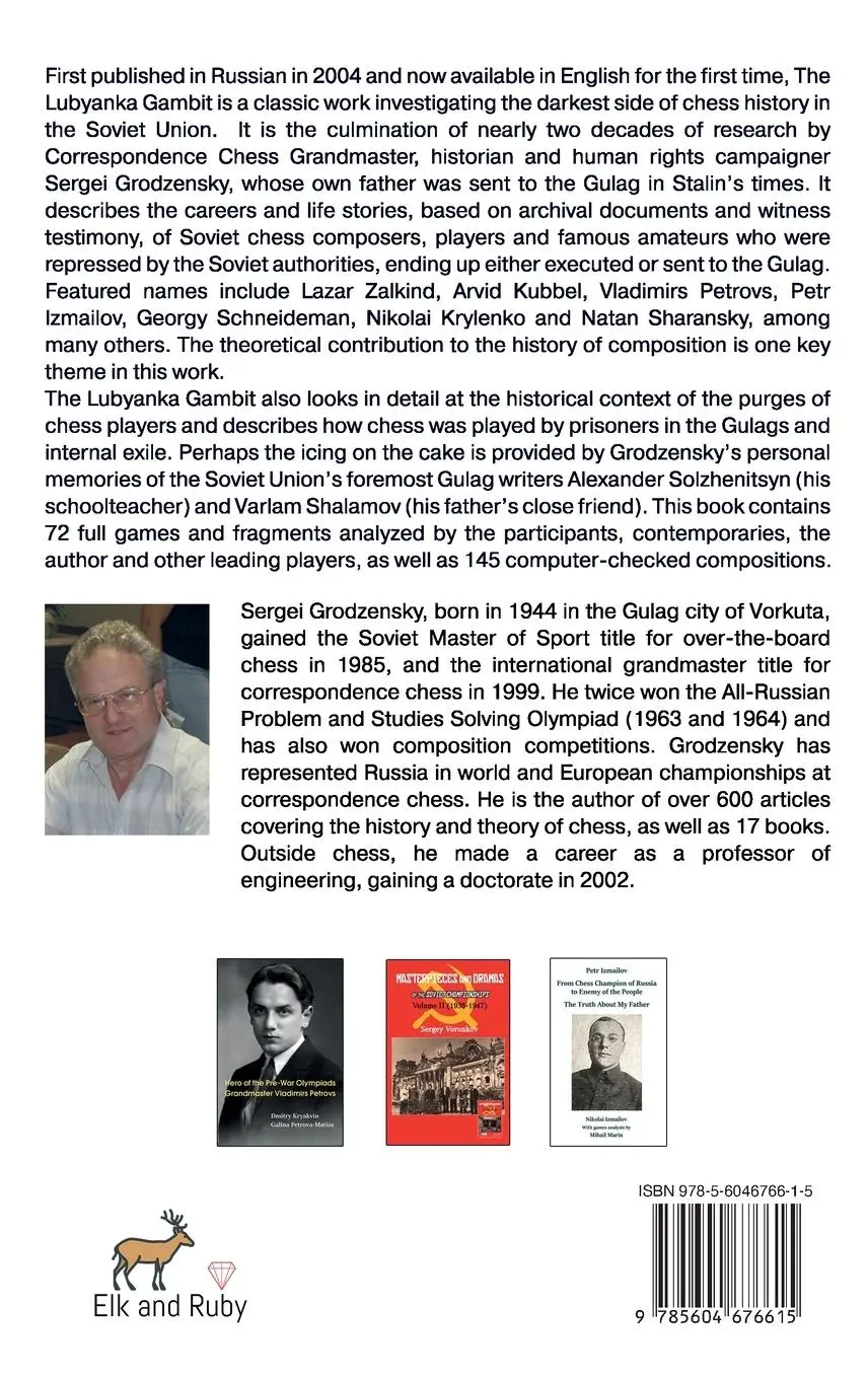 Rückseite: 9785604676615 | The Lubyanka Gambit | Sergei Grodzensky | Buch | Englisch | 2022