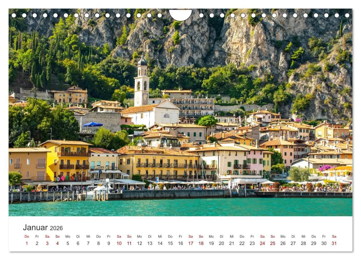 Bild: 9783457356715 | Limone sul Garda - Traumreiseziel (Wandkalender 2026 DIN A4 quer),...