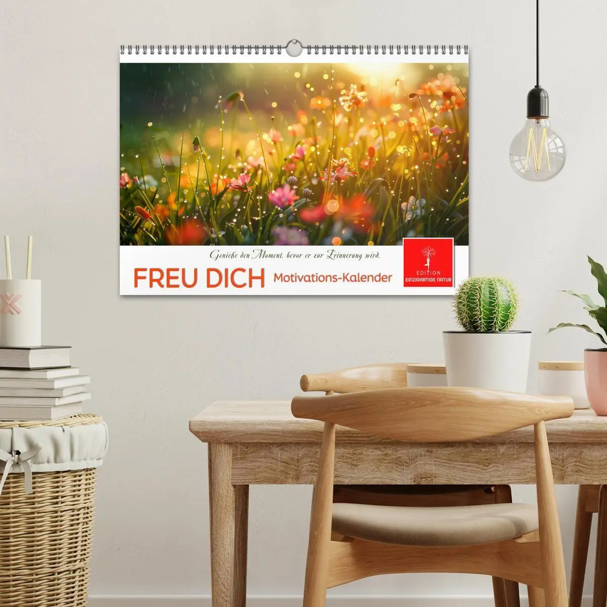 Bild: 9783457426715 | Freu Dich Motivations-Kalender (Wandkalender 2026 DIN A3 quer),...