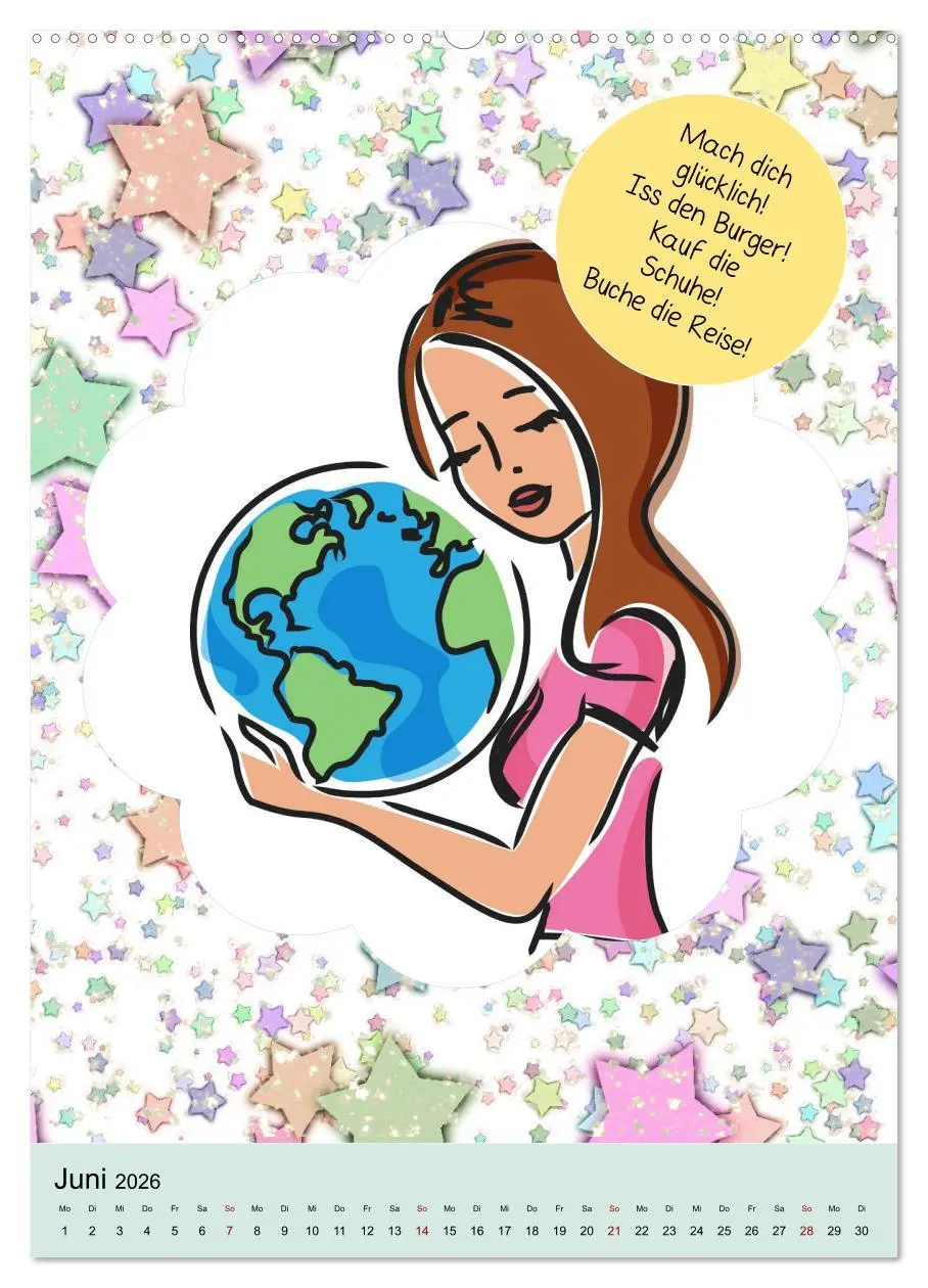Bild: 9783516376715 | Lachen ist gesund! Aufmunternde und lustige Sprüche (Wandkalender...