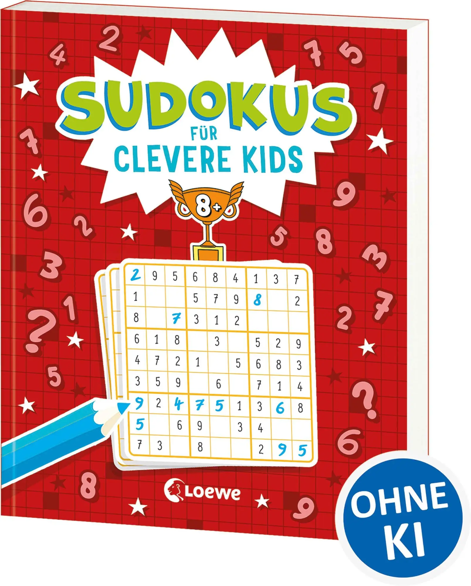Cover: 9783743226715 | Sudokus für clevere Kids 8+ [rot] | Taschenbuch | 120 S. | Deutsch