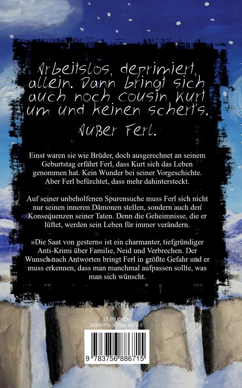 Rückseite: 9783756886715 | Die Saat von gestern | Stefan K. Heider | Taschenbuch | 348 S. | 2023