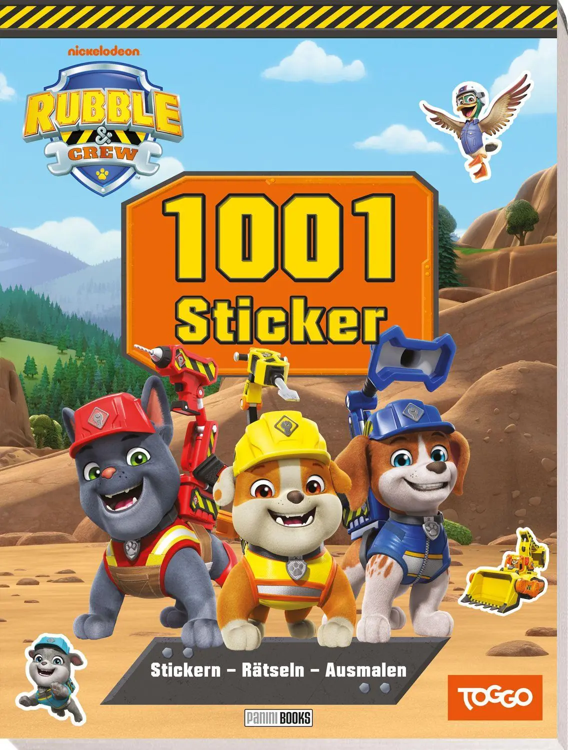 Cover: 9783833246715 | Rubble &amp; Crew: 1001 Sticker: Stickern - Rätseln - Ausmalen | Panini