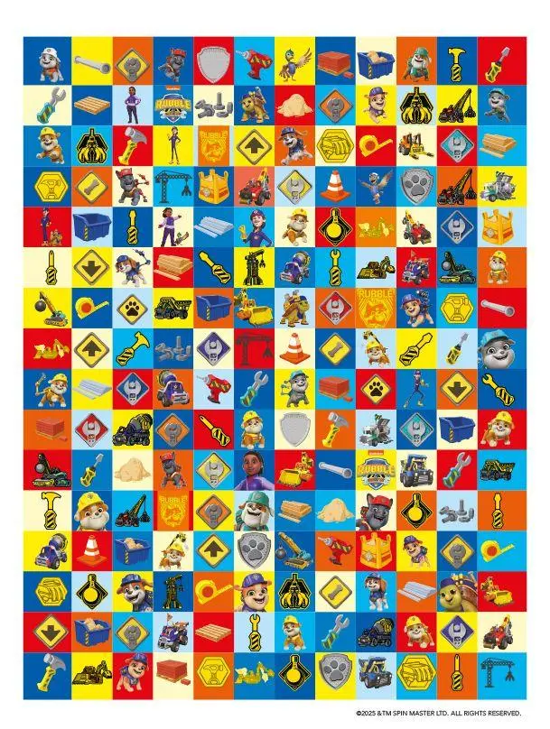 Bild: 9783833246715 | Rubble &amp; Crew: 1001 Sticker: Stickern - Rätseln - Ausmalen | Panini
