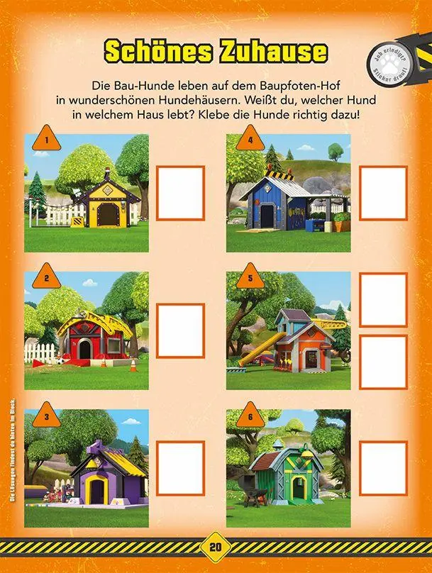 Bild: 9783833246715 | Rubble &amp; Crew: 1001 Sticker: Stickern - Rätseln - Ausmalen | Panini