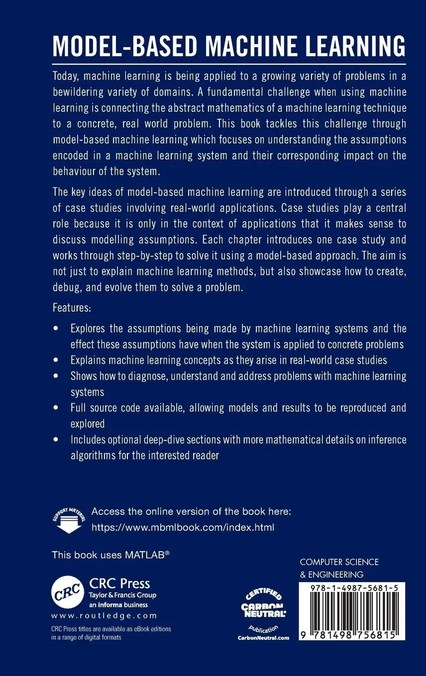 Rückseite: 9781498756815 | Model-Based Machine Learning | John Winn | Buch | Englisch | 2023