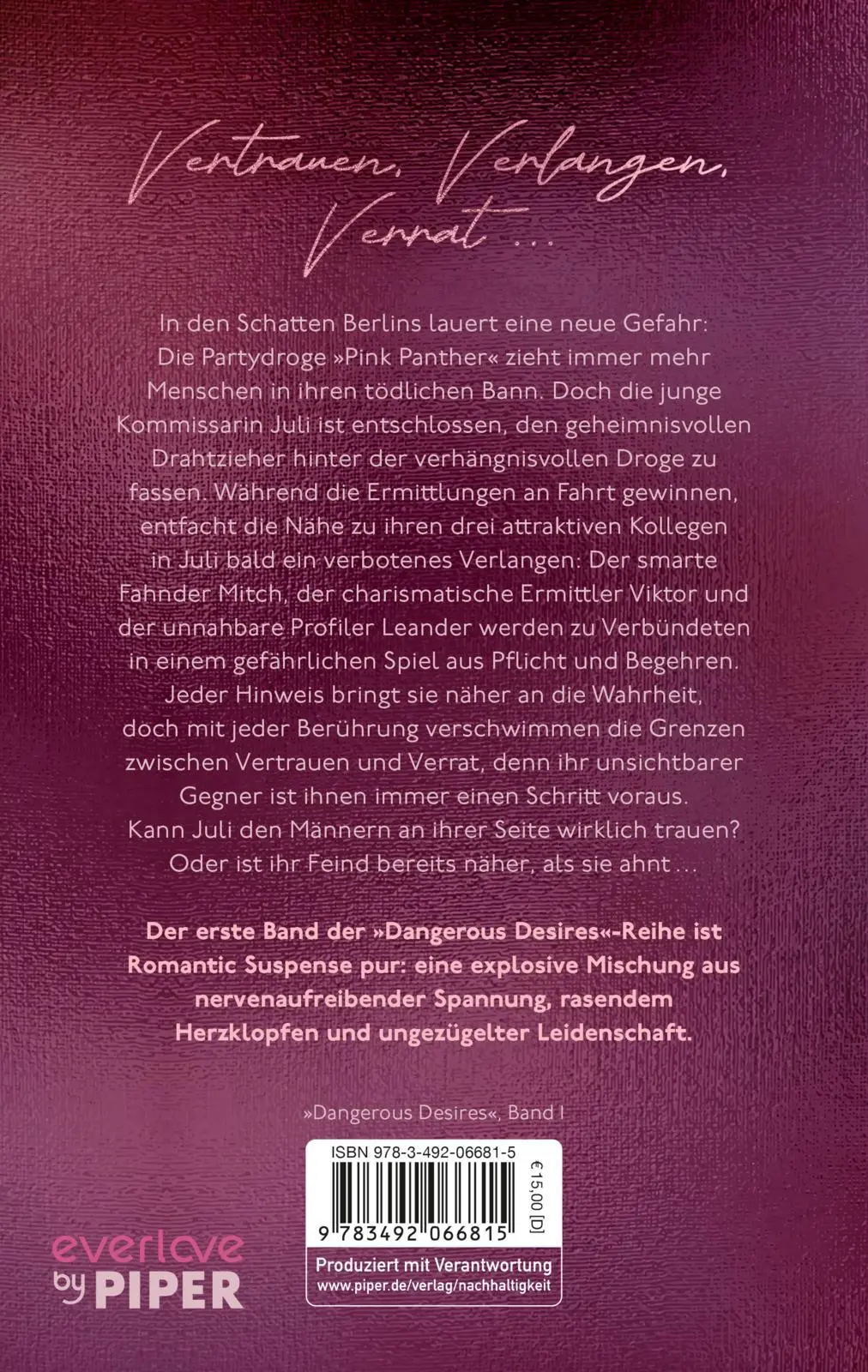 Rückseite: 9783492066815 | The Secrets We Keep | Mia Moreno | Taschenbuch | Dangerous Desires