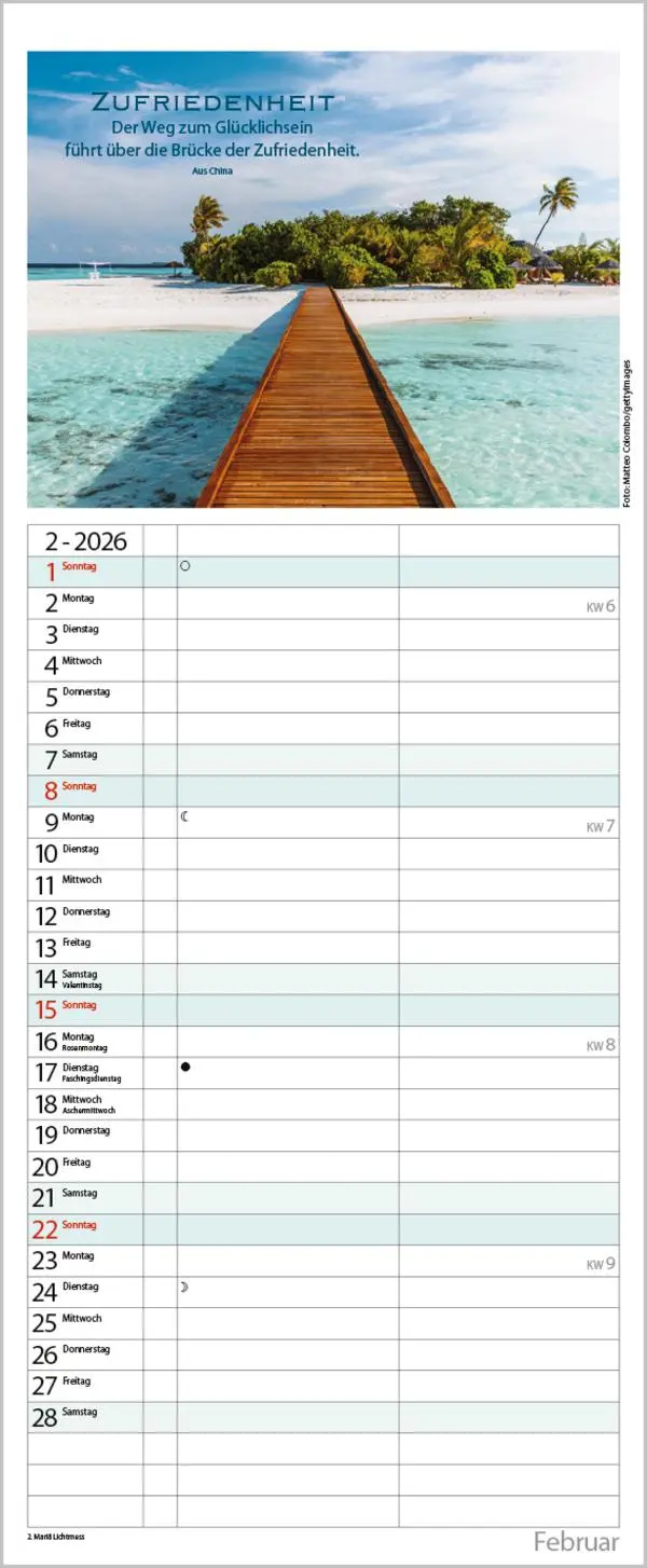 Bild: 9783731886815 | Planer für die besten Jahre 2026 | Verlag Korsch | Kalender | 14 S.