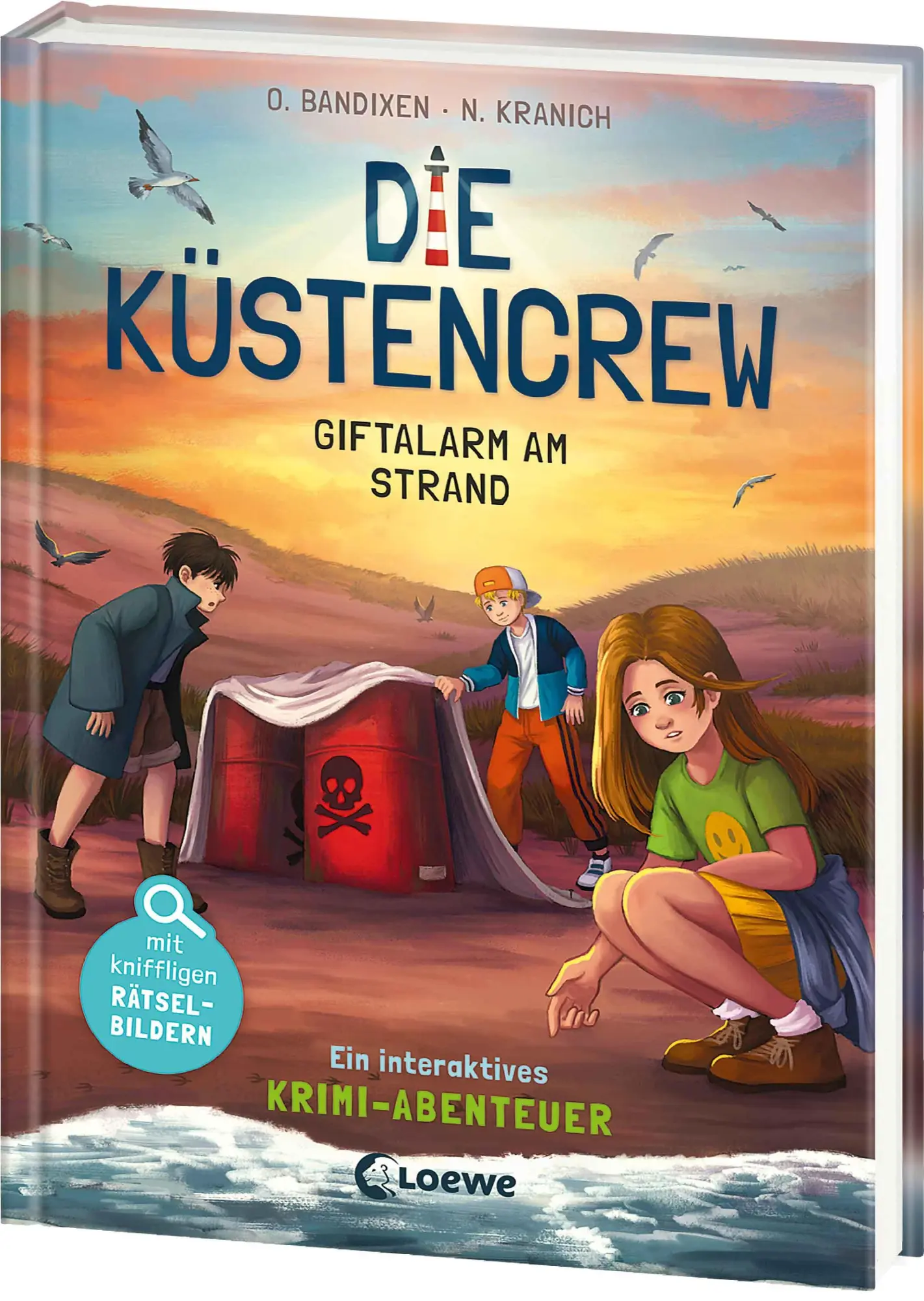 Cover: 9783743216815 | Die Küstencrew (Band 5) - Giftalarm am Strand | Ocke Bandixen | Buch