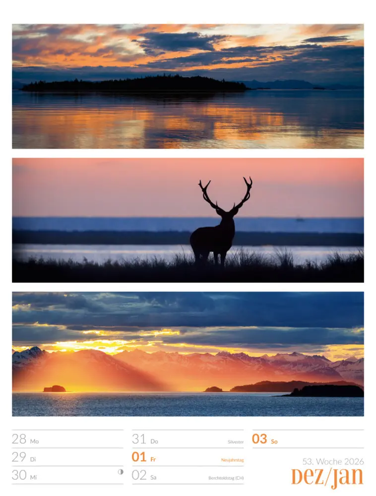 Bild: 9783838426815 | Farben der Natur Wochenplaner Kalender 2026 | GmbH | Kalender | 2026