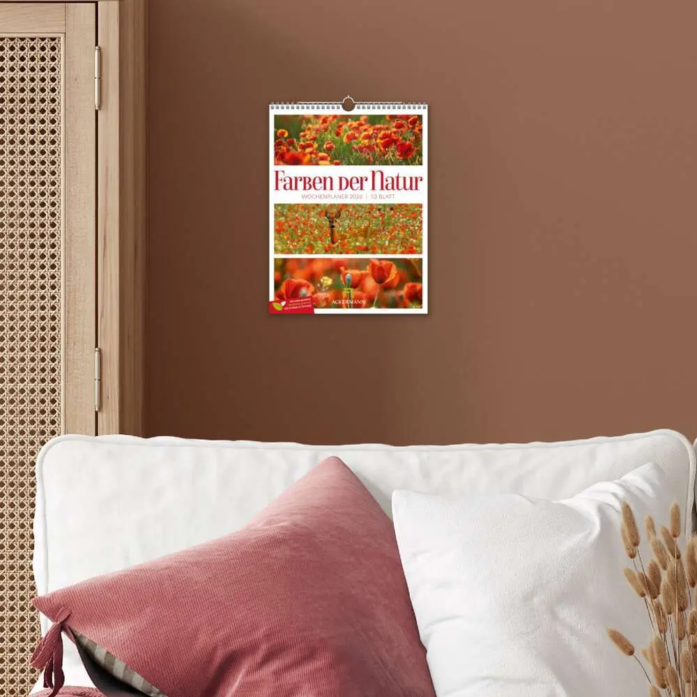 Bild: 9783838426815 | Farben der Natur Wochenplaner Kalender 2026 | GmbH | Kalender | 2026