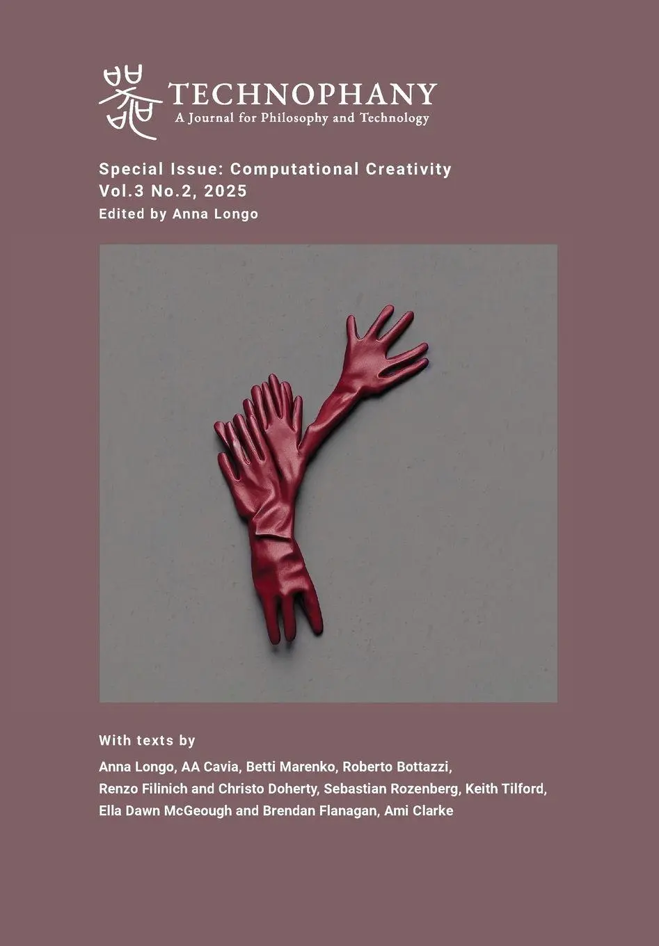 Cover: 9789887026815 | Computational Creativity | Technophany Special Issue | Cavia (u. a.)
