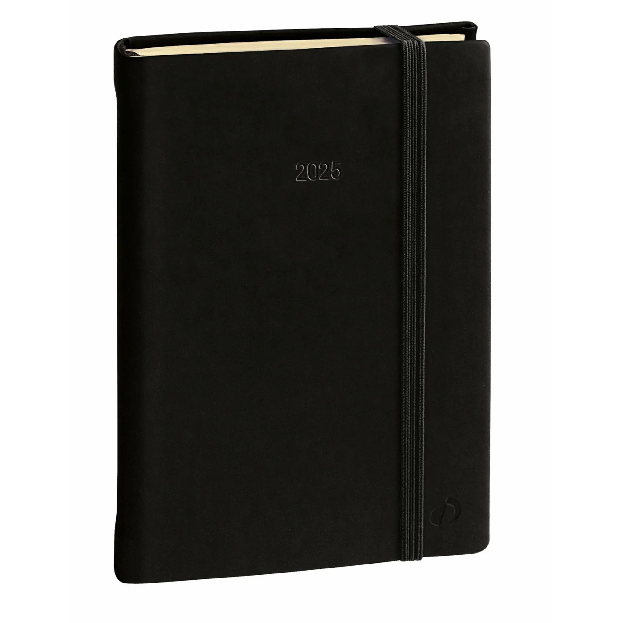 Cover: 3371010486915 | DAILY 24 VZ Silk schwarz 2026 | Kalender im Schreibtischformat | Vadis