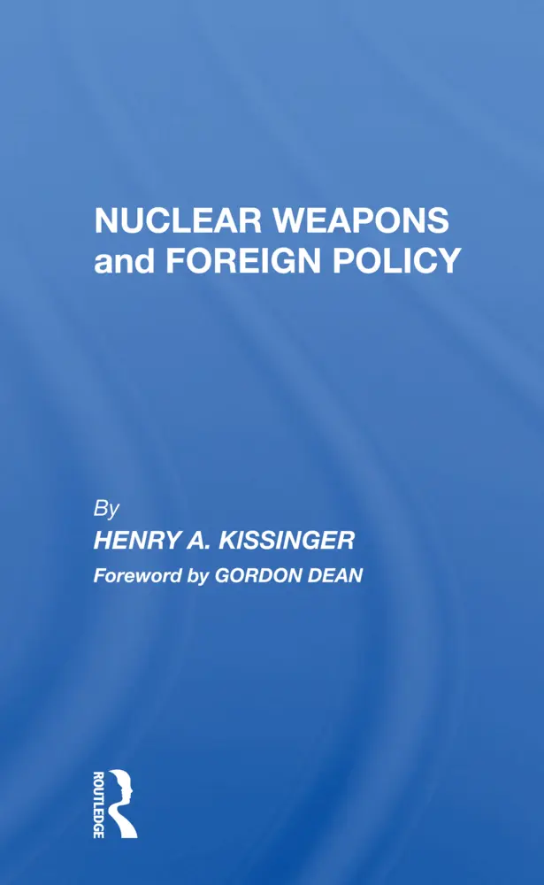 Cover: 9780367166915 | Nuclear Weapons And Foreign Policy | Henry Kissinger | Taschenbuch