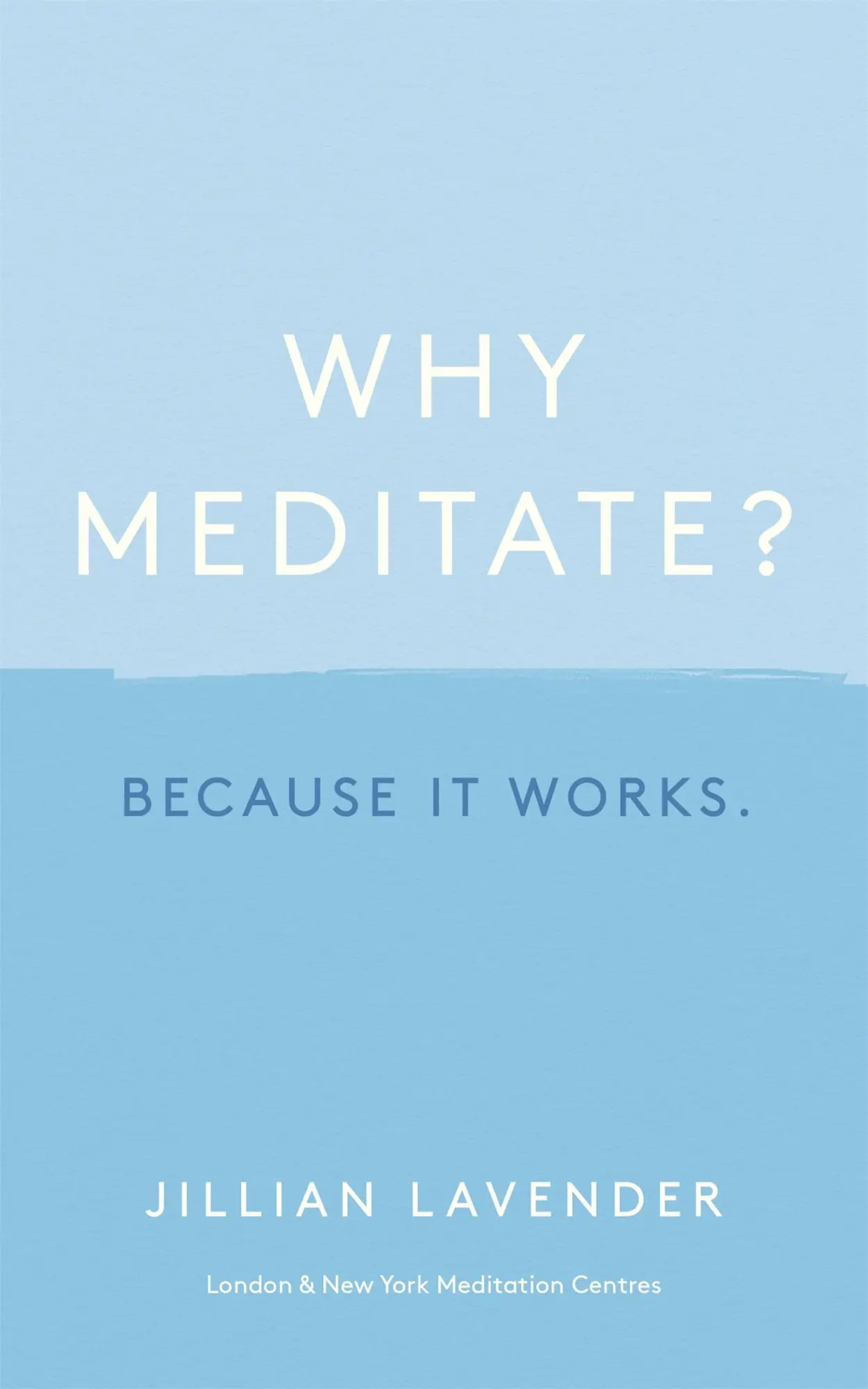 Cover: 9781529356915 | Why Meditate? Because it Works | Jillian Lavender | Buch | Gebunden