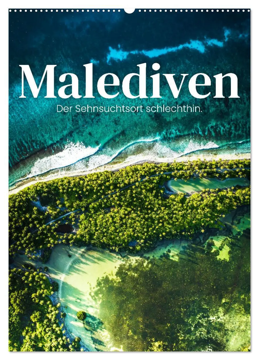 Cover: 9783516356915 | Malediven - Der Sehnsuchtsort schlechthin. (Wandkalender 2026 DIN...