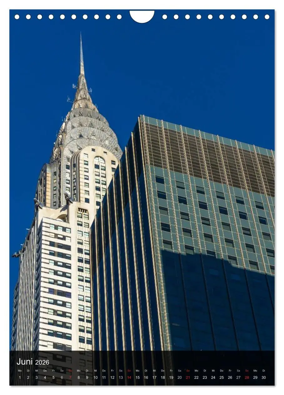 Bild: 9783516426915 | New York Wolkenkratzer (Wandkalender 2026 DIN A4 hoch), CALVENDO...
