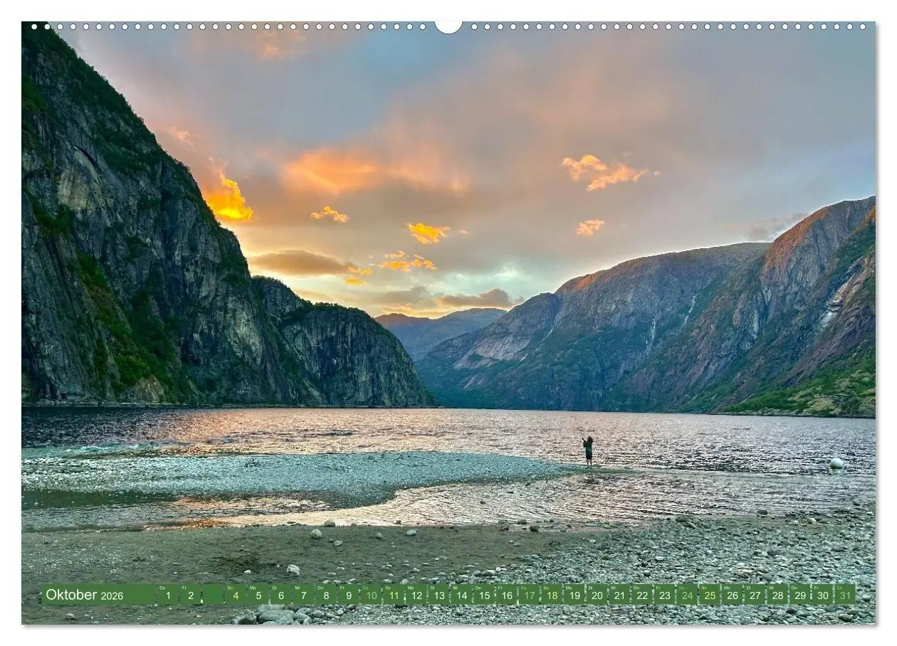 Bild: 9783516666915 | Erlebe mit mir das wilde Norwegen (Wandkalender 2026 DIN A2 quer),...