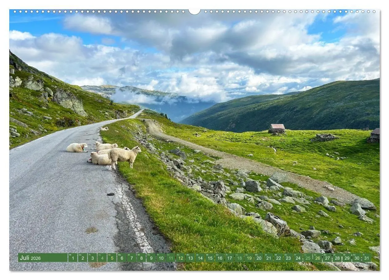 Bild: 9783516666915 | Erlebe mit mir das wilde Norwegen (Wandkalender 2026 DIN A2 quer),...