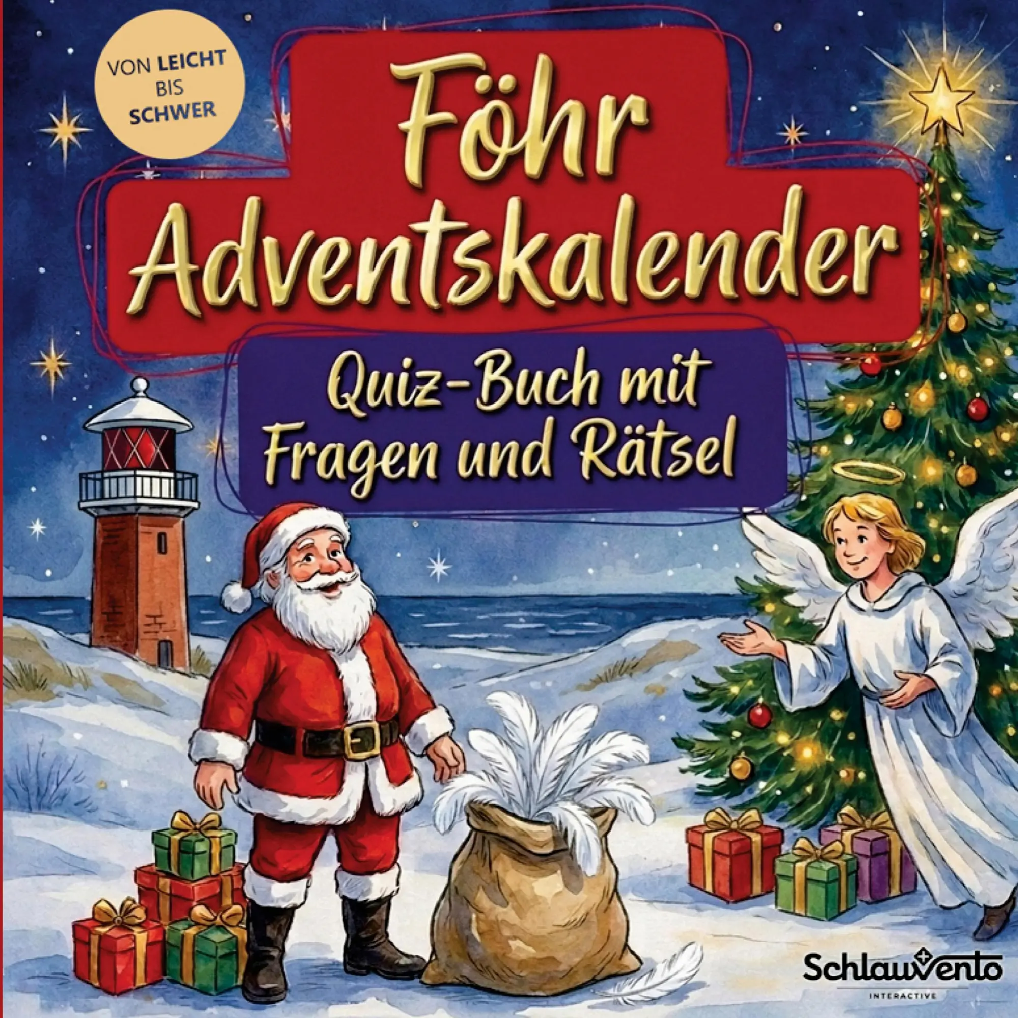 Cover: 9783693196915 | Föhr-Adventskalender: Quiz-Buch mit Fragen und Rätsel | Interactive