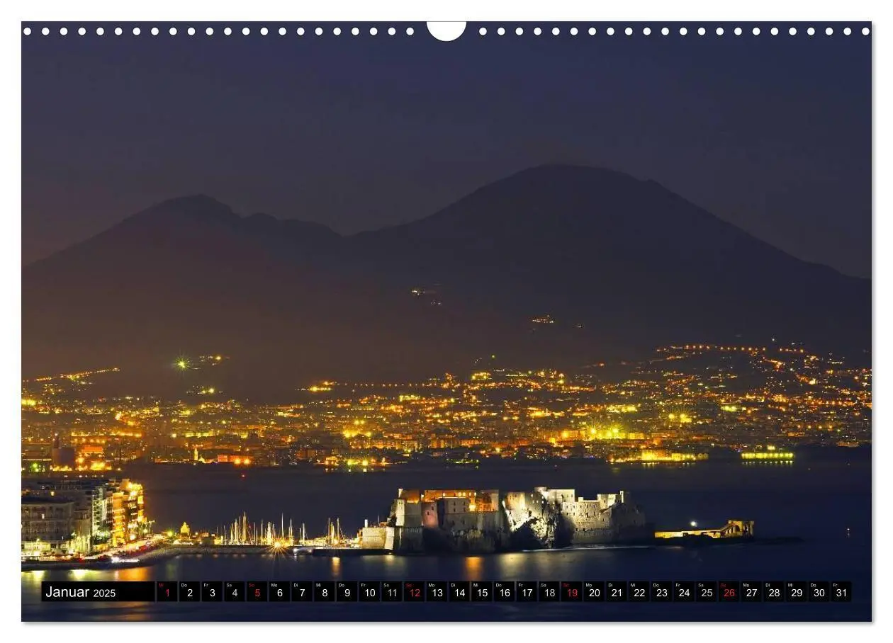 Bild: 9783435827015 | Neapel 2025 (Wandkalender 2025 DIN A3 quer), CALVENDO Monatskalender