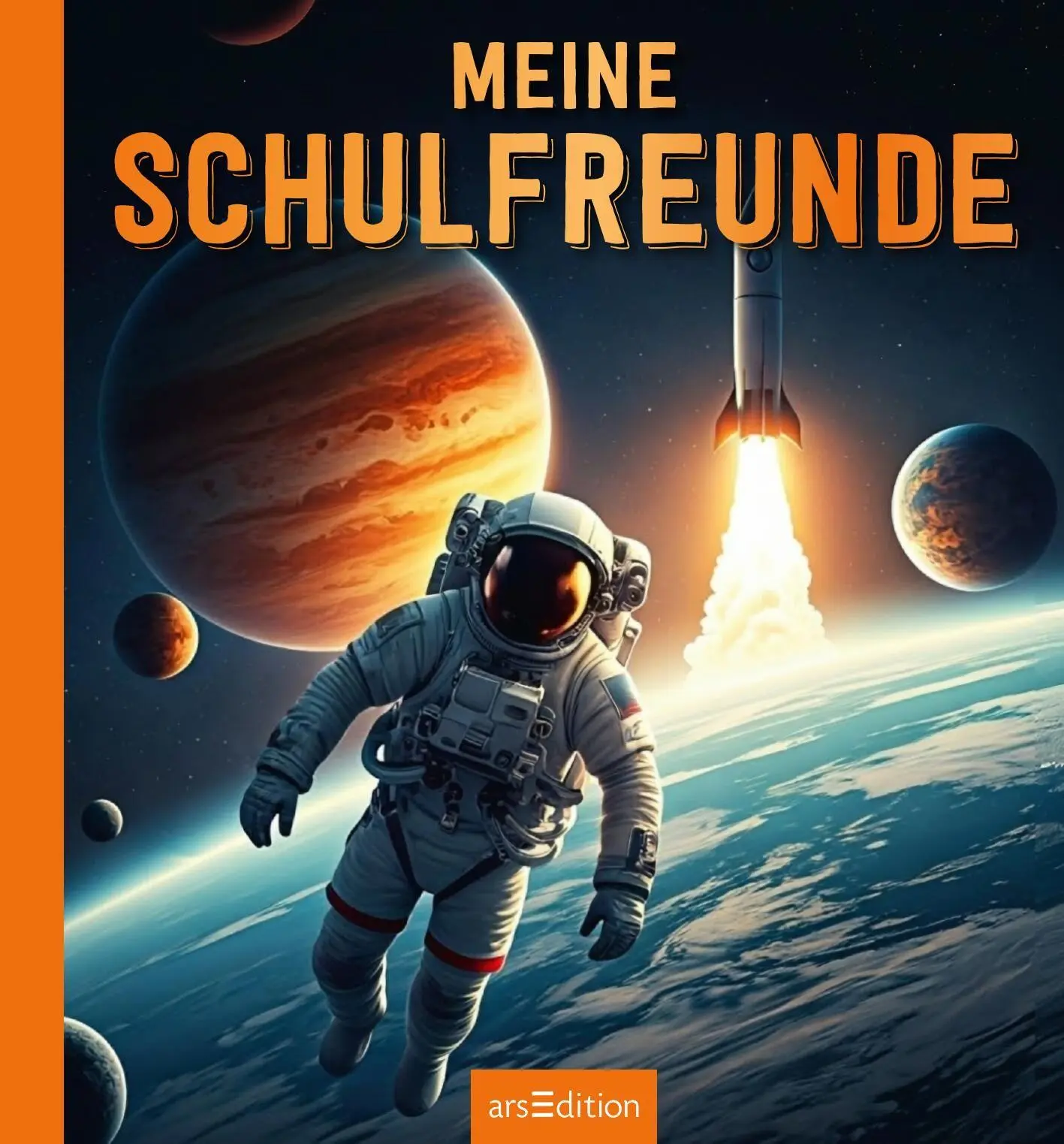 Bild: 4014489137115 | Meine Schulfreunde - Weltraum Astronaut | Buch | 80 S. | Deutsch