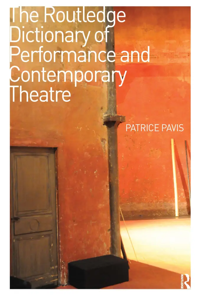 Cover: 9780367737115 | The Routledge Dictionary of Performance and Contemporary Theatre