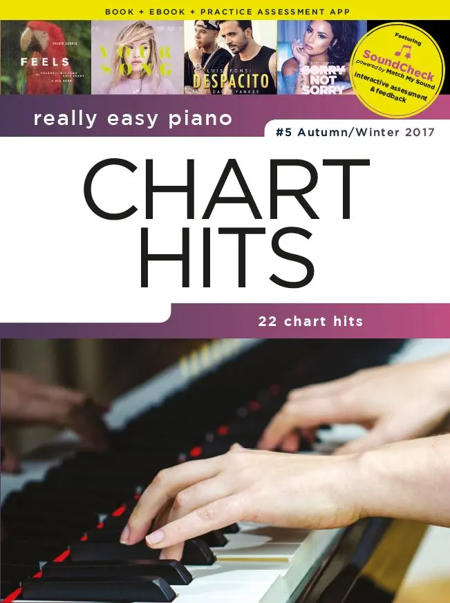 Cover: 9781785587115 | Really Easy Piano: Chart Hits Autumn/Winter 2017 | Really Easy Piano