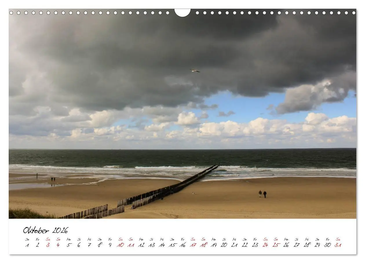 Bild: 9783457907115 | Das Seebad Domburg (Wandkalender 2026 DIN A3 quer), CALVENDO...