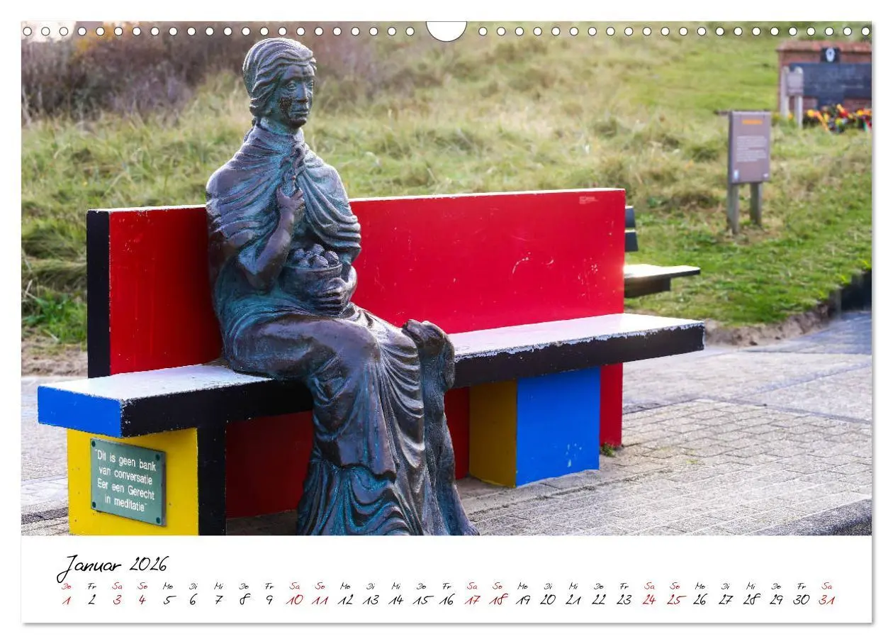 Bild: 9783457907115 | Das Seebad Domburg (Wandkalender 2026 DIN A3 quer), CALVENDO...