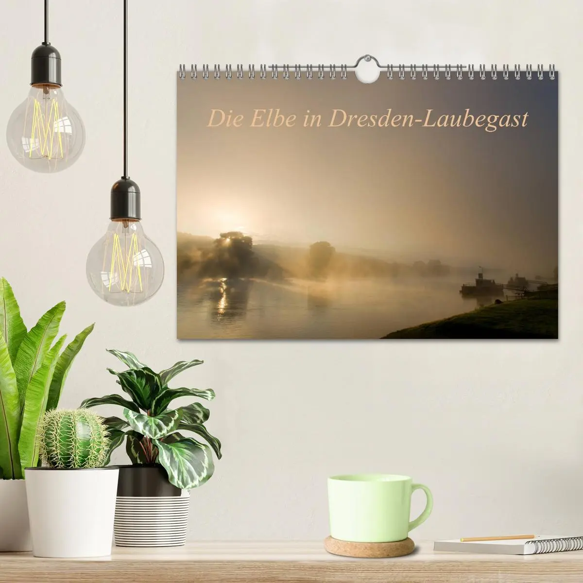Bild: 9783516097115 | Die Elbe in Dresden-Laubegast (Wandkalender 2026 DIN A4 quer),...