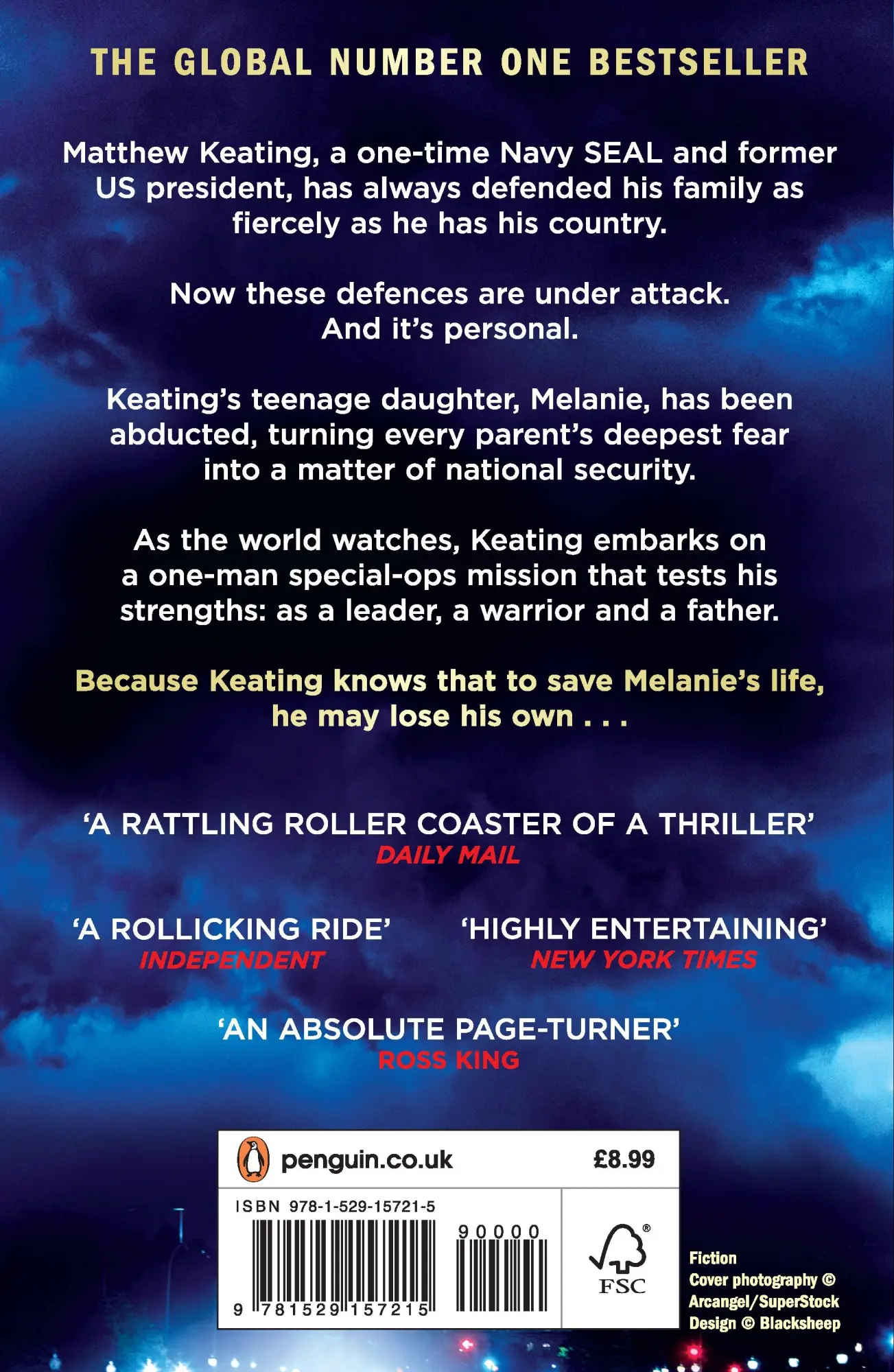 Cover: 9781529157215 | The President's Daughter | the #1 Sunday Times bestseller | Buch