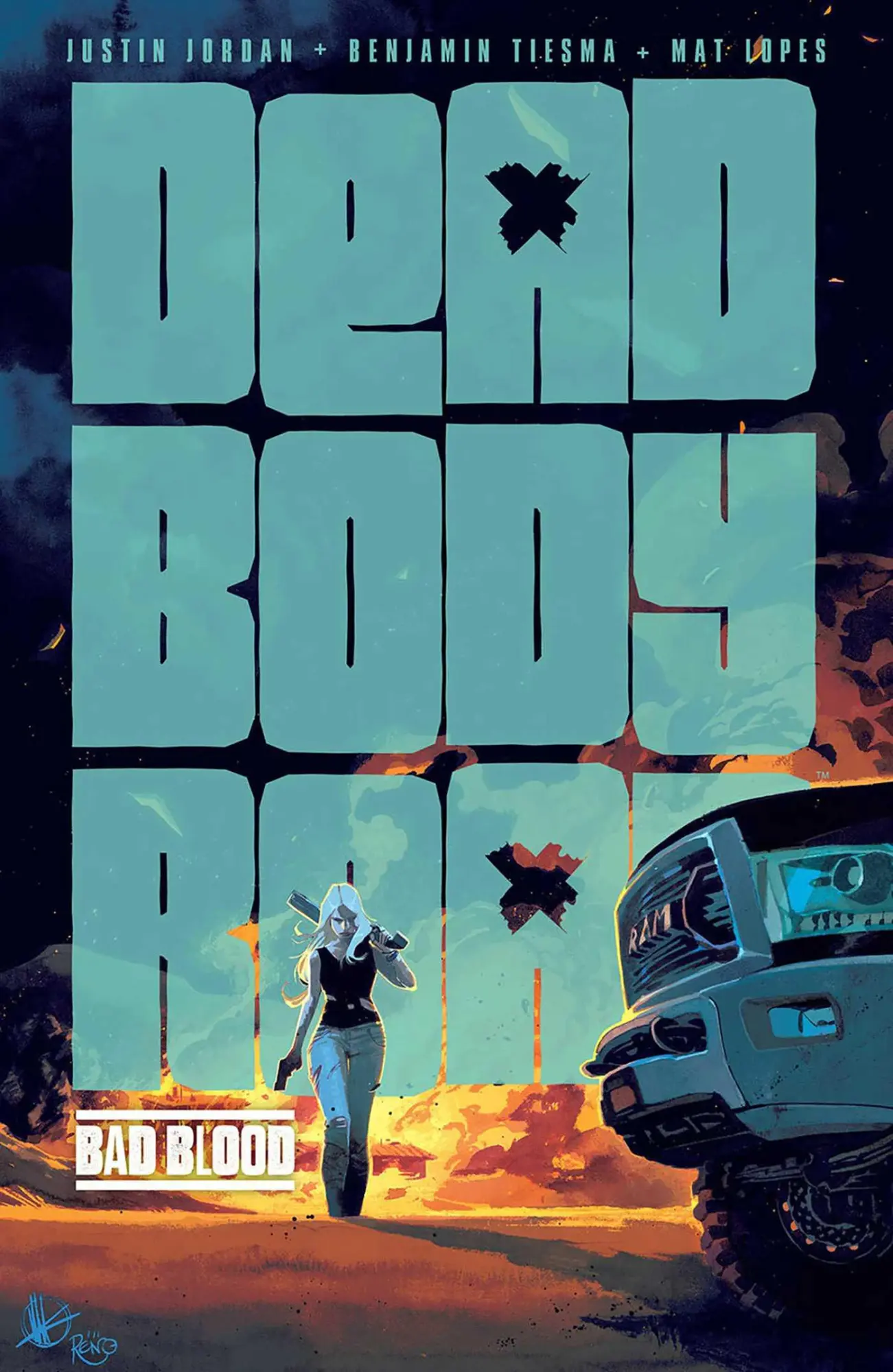 Cover: 9781534317215 | Dead Body Road Volume 2: Bad Blood | Justin Jordan | Taschenbuch