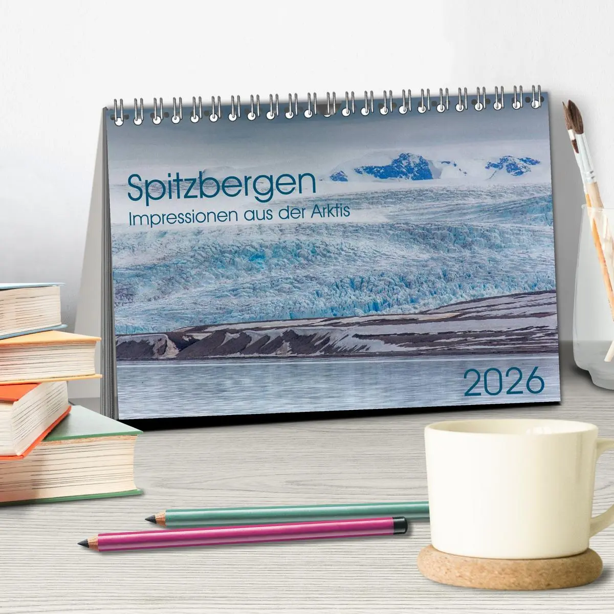 Bild: 9783516087215 | Spitzbergen - Impressionen aus der Arktis (Tischkalender 2026 DIN...