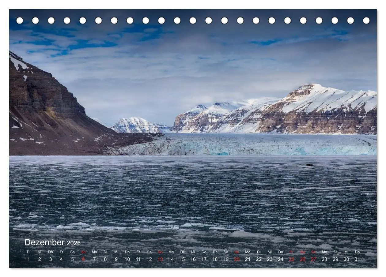 Bild: 9783516087215 | Spitzbergen - Impressionen aus der Arktis (Tischkalender 2026 DIN...